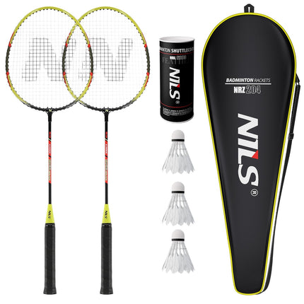 Badminton Set – 2 Rackets, 3 Shuttlecocks, Cover