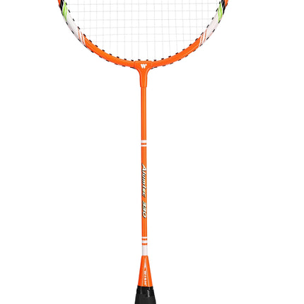 Badminton Set, 2 Rackets, Blue/Orange