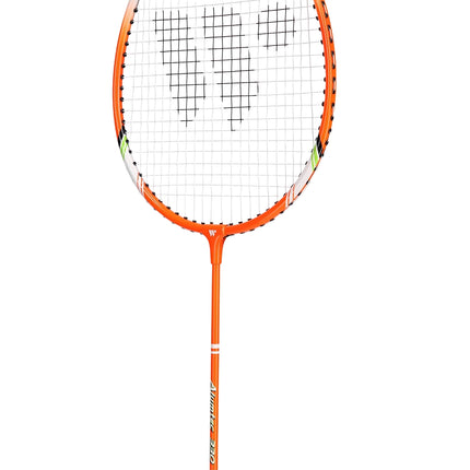 Badminton Set, 2 Rackets, Blue/Orange