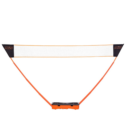 Badminton Set with 2 Rackets, 2 Shuttlecocks, Net & Case