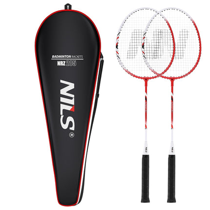 Badminton Set with Aluminum Rackets and Cover