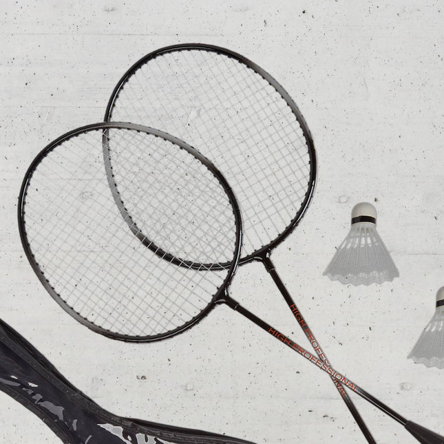 Badminton set with bag