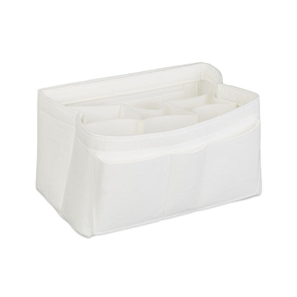 Bag Organizer Purse Felt White