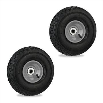 Bag loader wheels 2-pack with pneumatic tires
