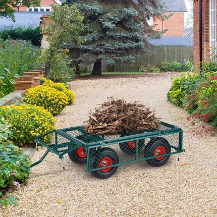 Bag loader wheels 2-pack with pneumatic tires