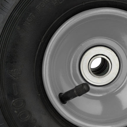 Bag loader wheels 2-pack with pneumatic tires