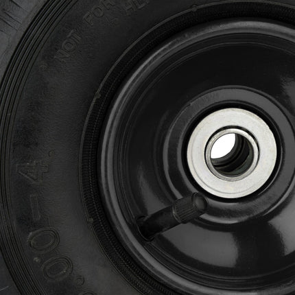 Bag loader wheels 2-pack with pneumatic tires