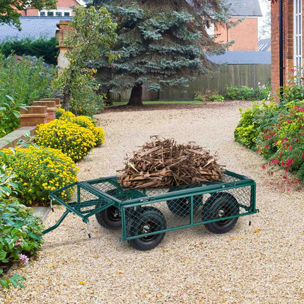 Bag loader wheels 2-pack with pneumatic tires