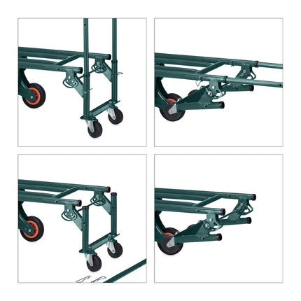 Bag truck stair climber green