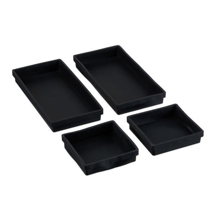 Baking mold in silicone set of 4