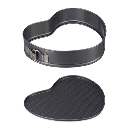 Baking tin with heart set of 3