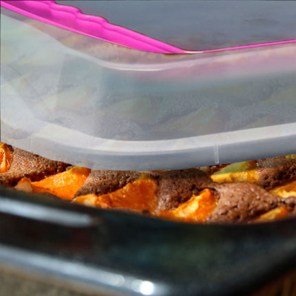 Baking tray with lid