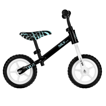 Balance Bike, Black Wheel, 10-Inch