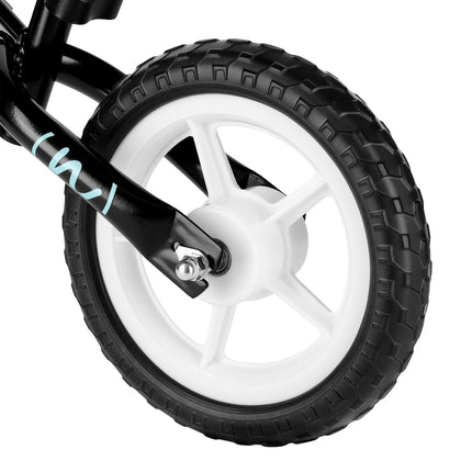 Balance Bike, Black Wheel, 10-Inch