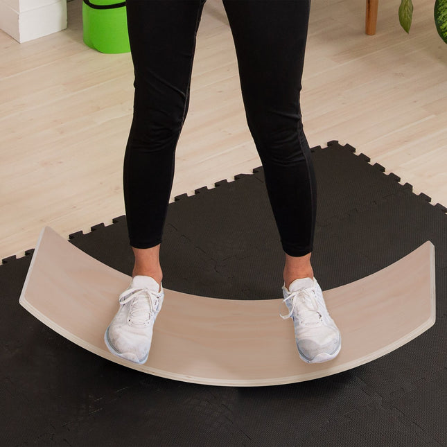 Balanceerbord van hout