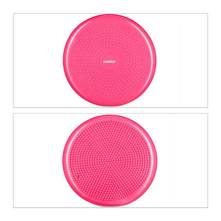 Balance cushion with 2 massage balls
