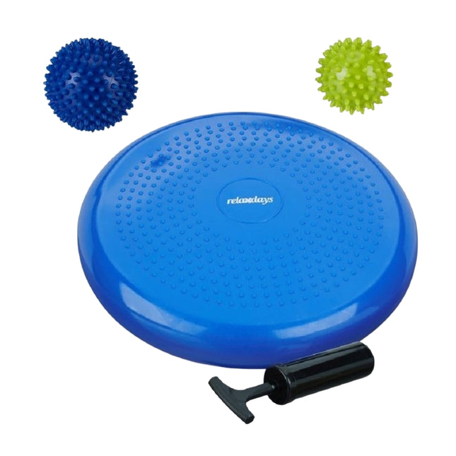 Balanskussen met 2 massageballen