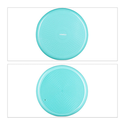 Balance cushion with 2 massage balls