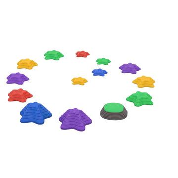 Balancing River Stones, 11 pcs Non-slip, up to 80 kg