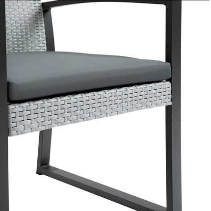 Balcony furniture set - Steel frame, cushions included