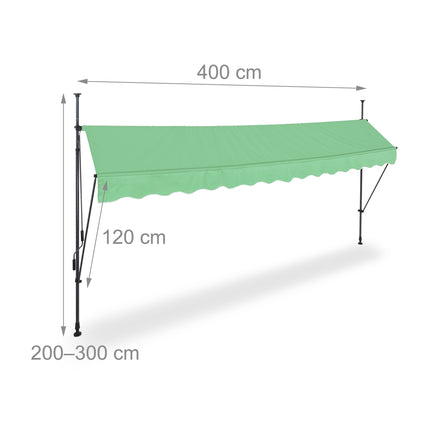Balcony awning