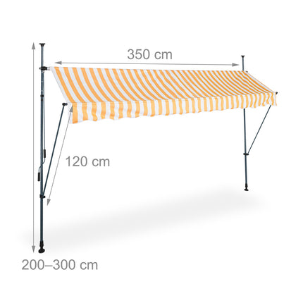 Balcony awning