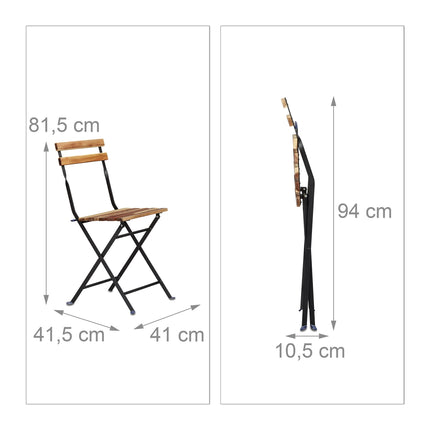 Balcony furniture set