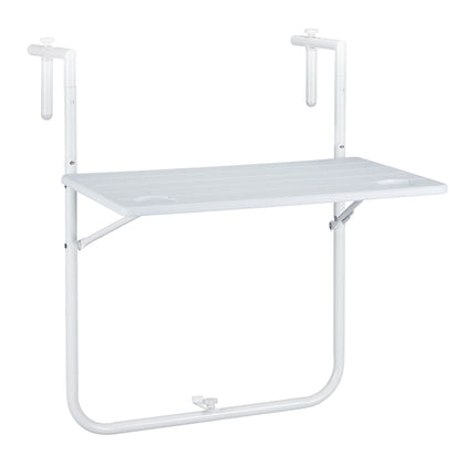 Balcony table hanging white
