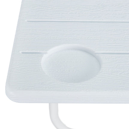 Balcony table hanging white