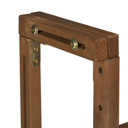 Balcony table hanging wood