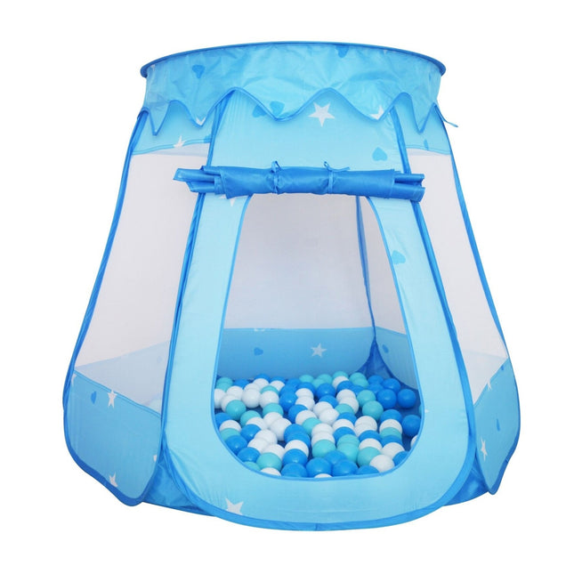 Ball Pit with 100 Colorful Balls for Toddlers