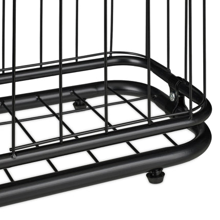 Ball Rack with Basket – 7 Shelves, Metal Storage