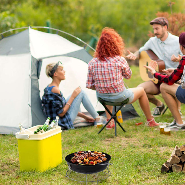 Ball grill portable