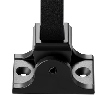 Baluster Shoes, 1/2 In Square, Adjustable Slant, Black 50 Pack