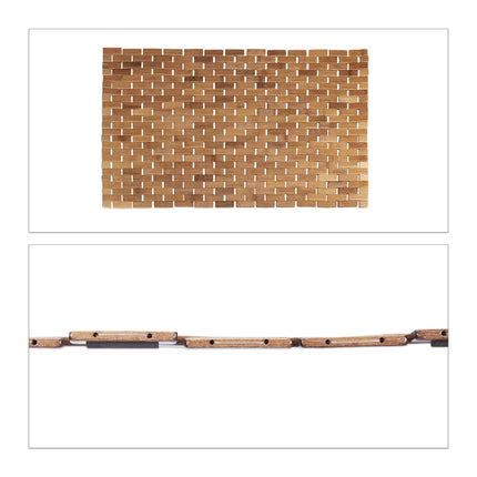 Bamboo Bath Mat 50 x 80 cm