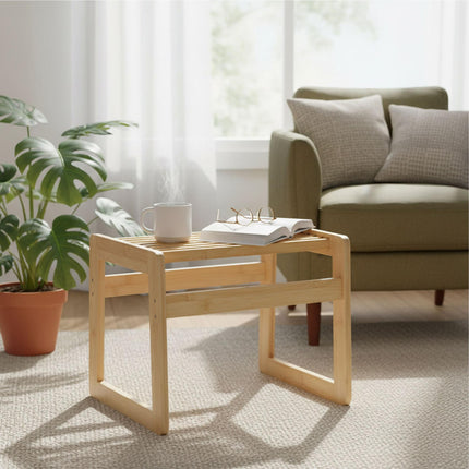Bamboo Bathroom Stool – Seating & Storage Solution