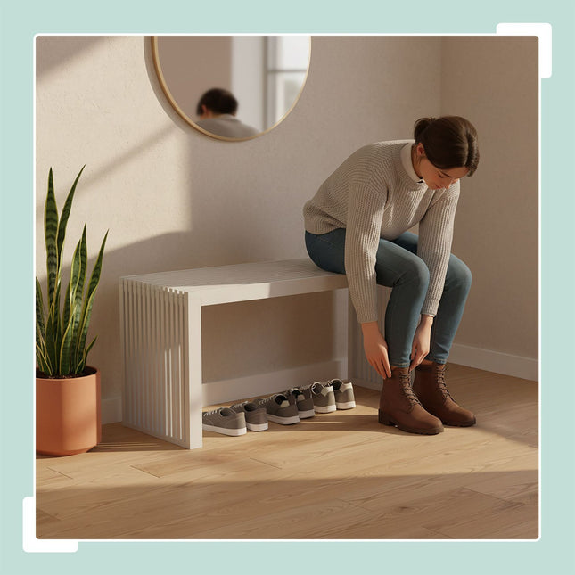 Bamboe bank - Minimalistisch ontwerp voor kleine ruimtes