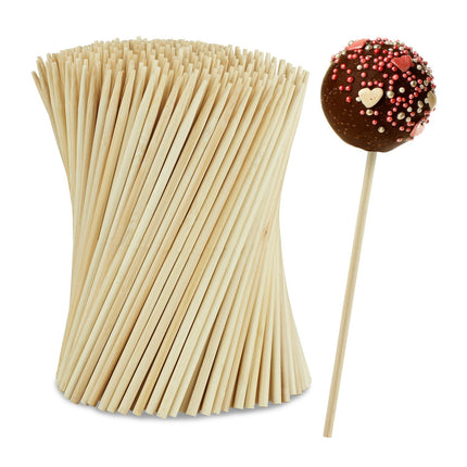 Bamboo Cake Pop Sticks, 250 Pack