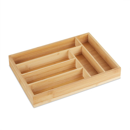 Bamboo Cutlery Tray 25.5 x 35.5 cm