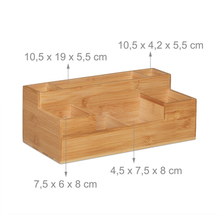 Bamboo Desk Organiser