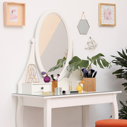 Bamboo Desk Organiser – Pen and Makeup Holder