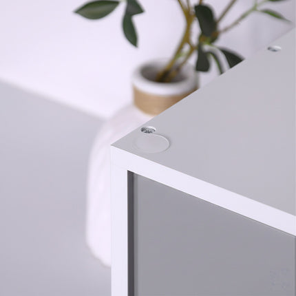 Bamboo Desk Organizer, 10-Slot Document Holder