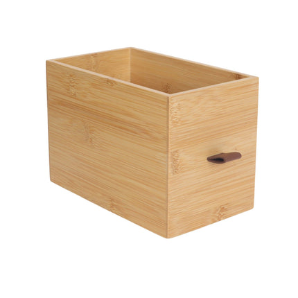 Bamboo Drawer Box – 3 Spacious Drawers, Versatile Organizer