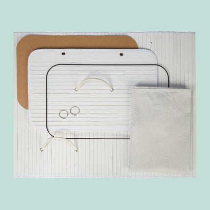 Bamboo Laundry Bin with Lid and Removable Bag