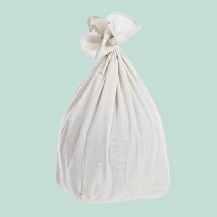 Bamboo Laundry Hamper, 3 Compartments, Foldable