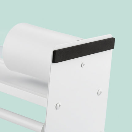 Bamboo & Metal Toilet Roll Holder Set – Freestanding