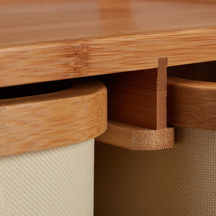 Bamboo Mini Chest of Drawers – 3-Drawer Storage Organizer