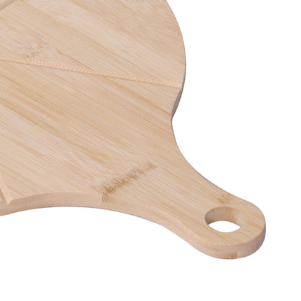 Bamboo Pizza Boards Set, 2-Piece with Grooves
