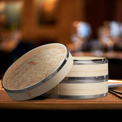 Bamboo Steamer 2 Tier