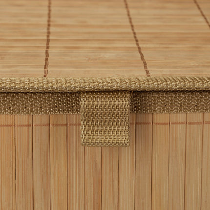 Bamboo Storage Boxes Set of 2 – Multipurpose with Lids